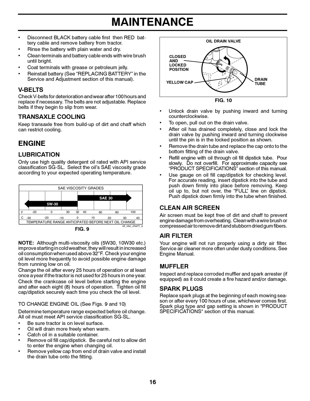 Poulan PP14538 manual Engine 