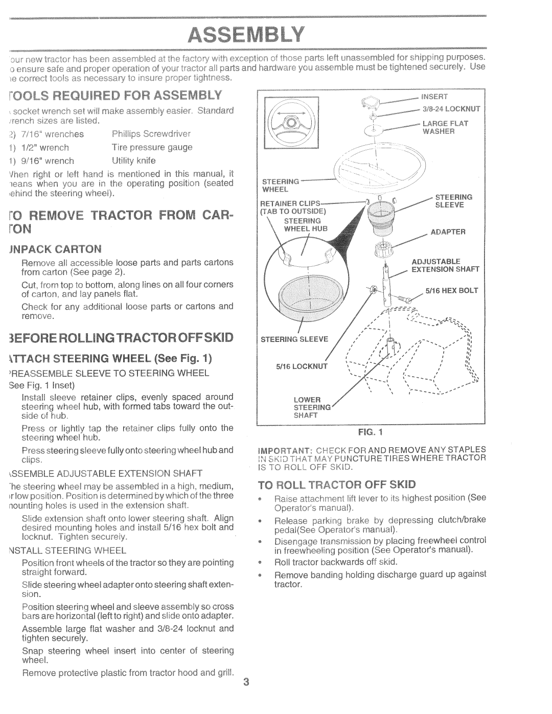 Poulan PP15H42KA manual 