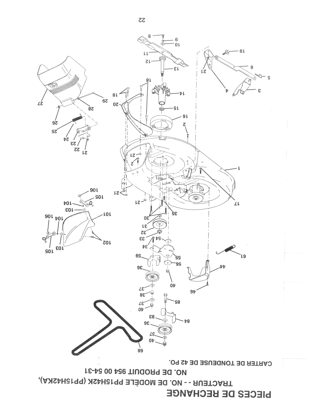 Poulan PP15H42KA manual 