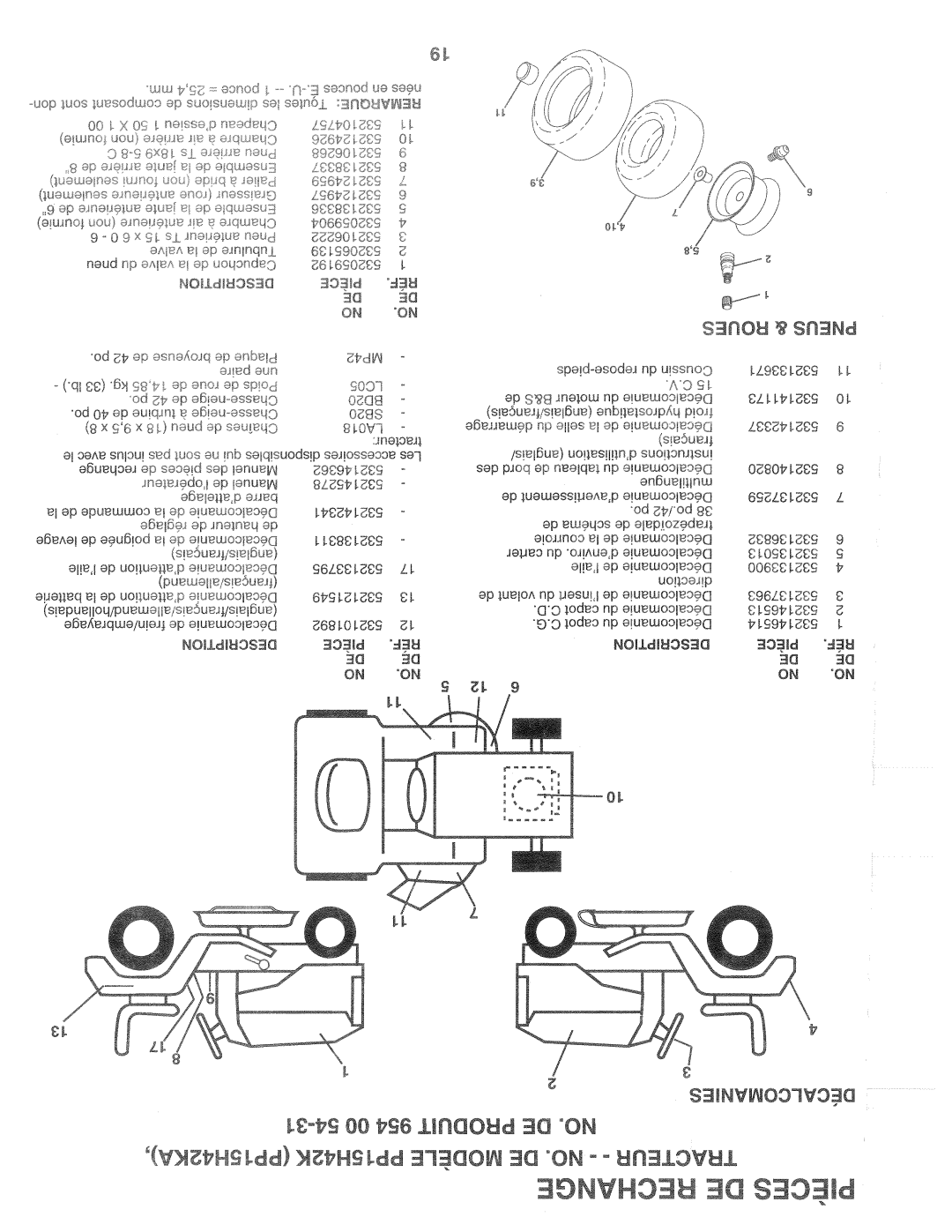 Poulan PP15H42KA manual 