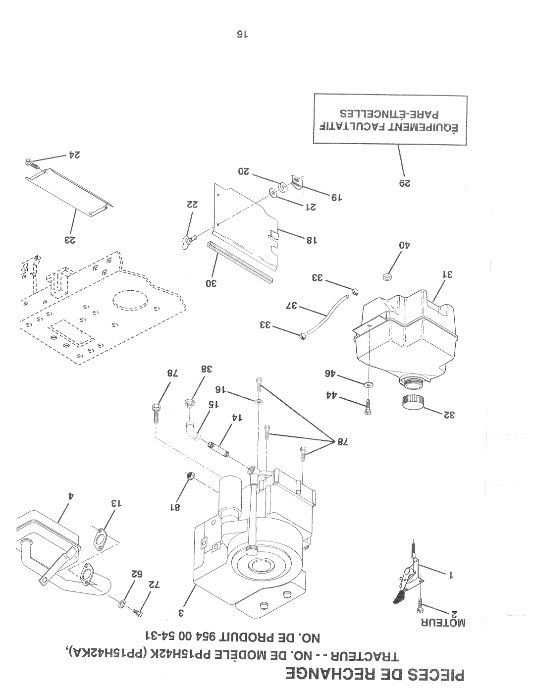 Poulan PP15H42KA manual 