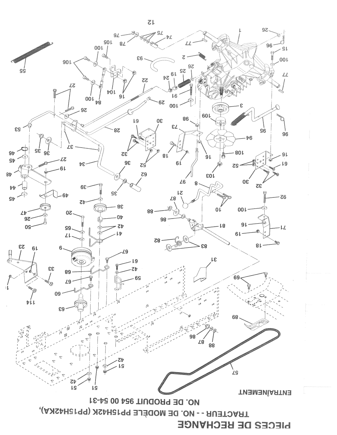 Poulan PP15H42KA manual 