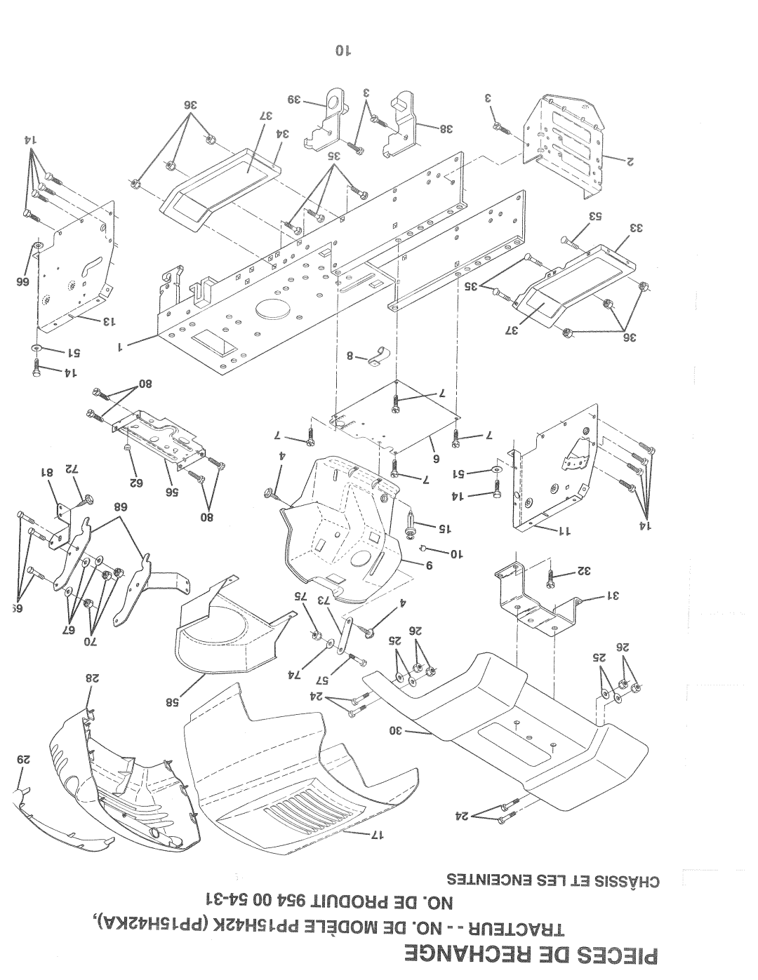 Poulan PP15H42KA manual 