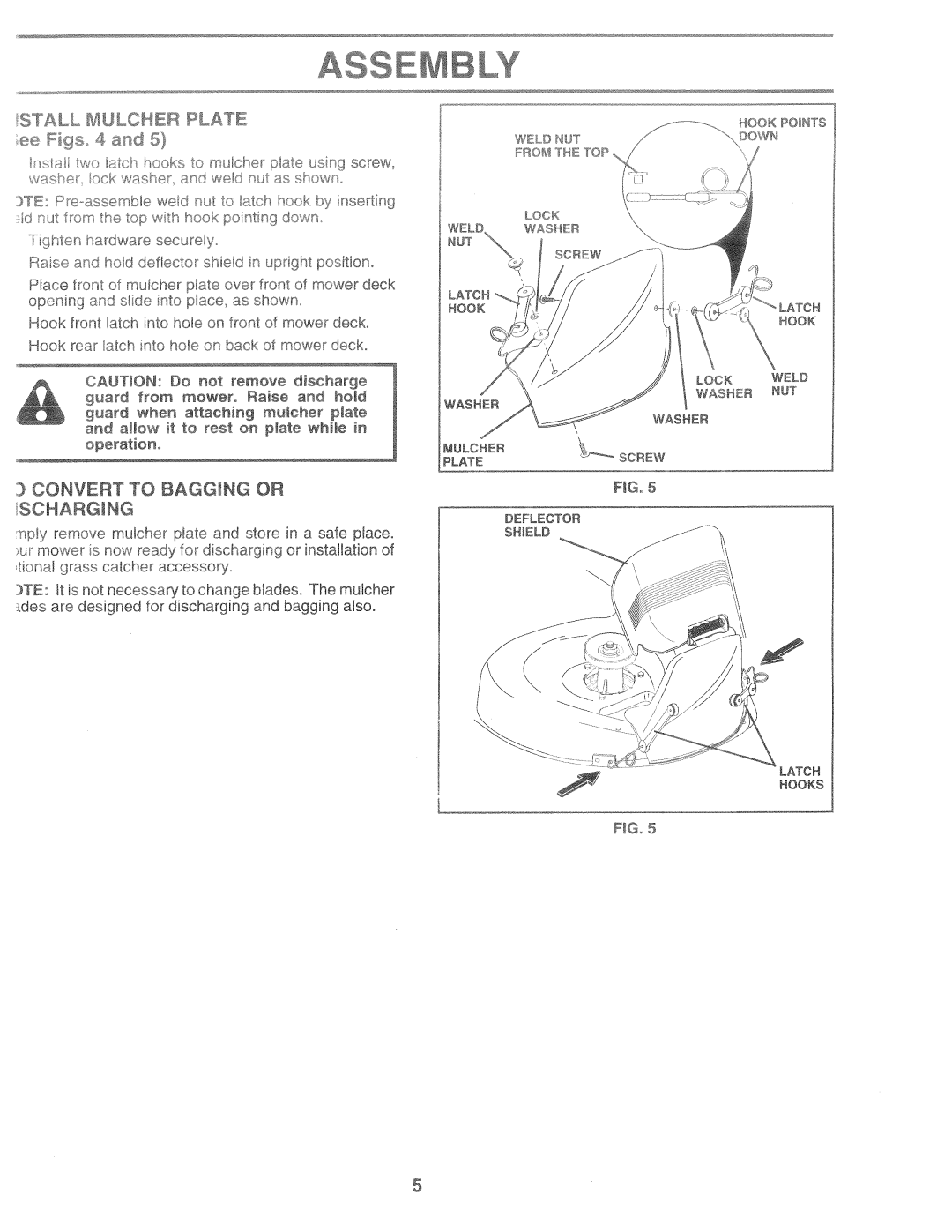 Poulan PP15H42KA manual 