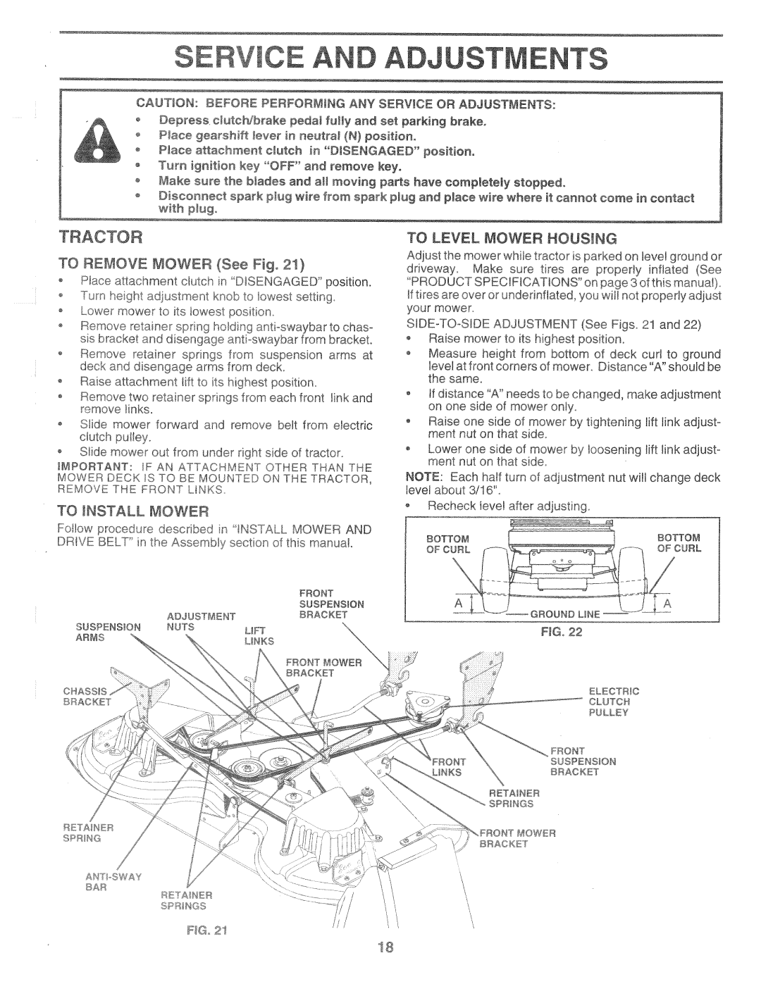 Poulan PP1644JA manual 