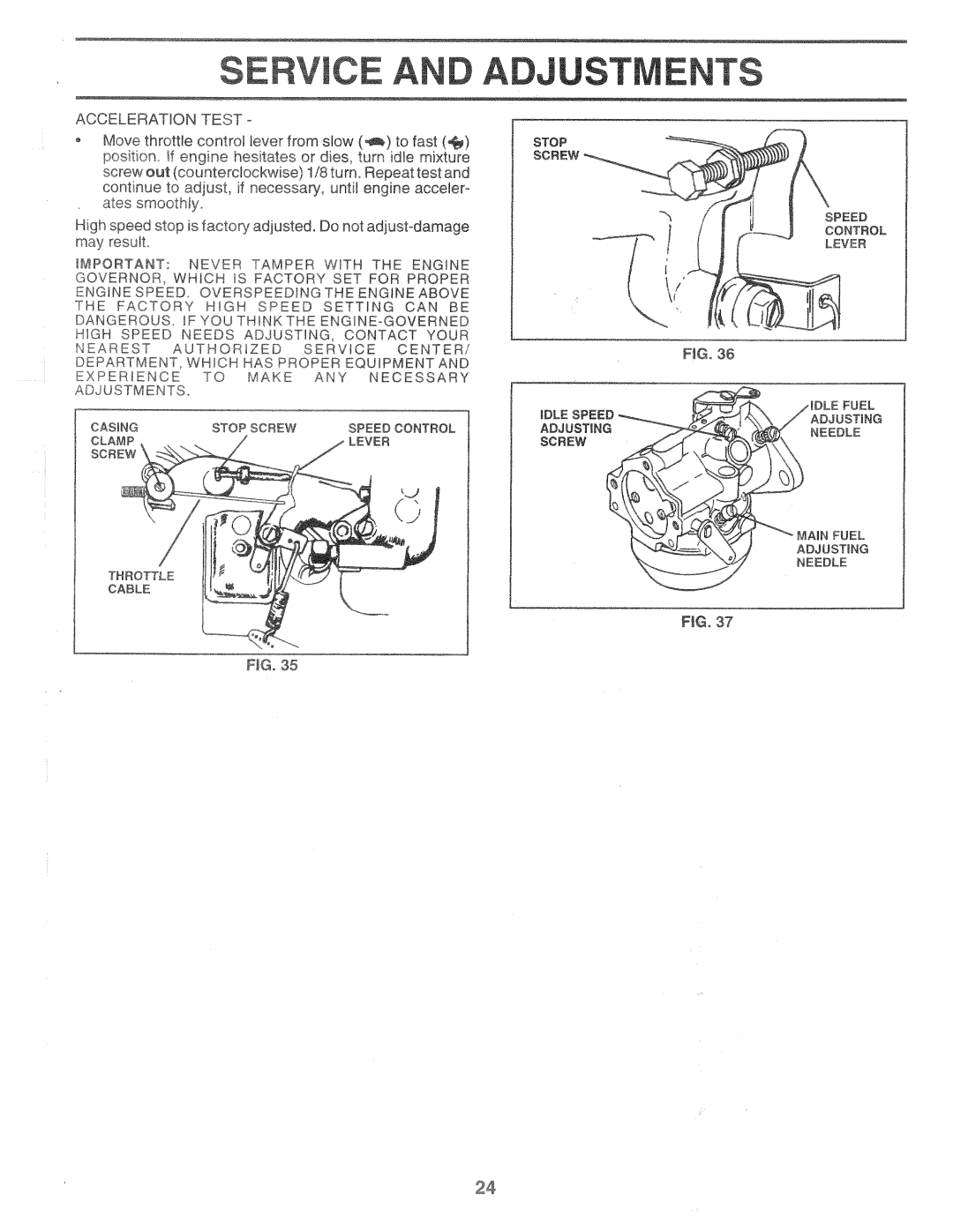 Poulan PP1644JA manual 