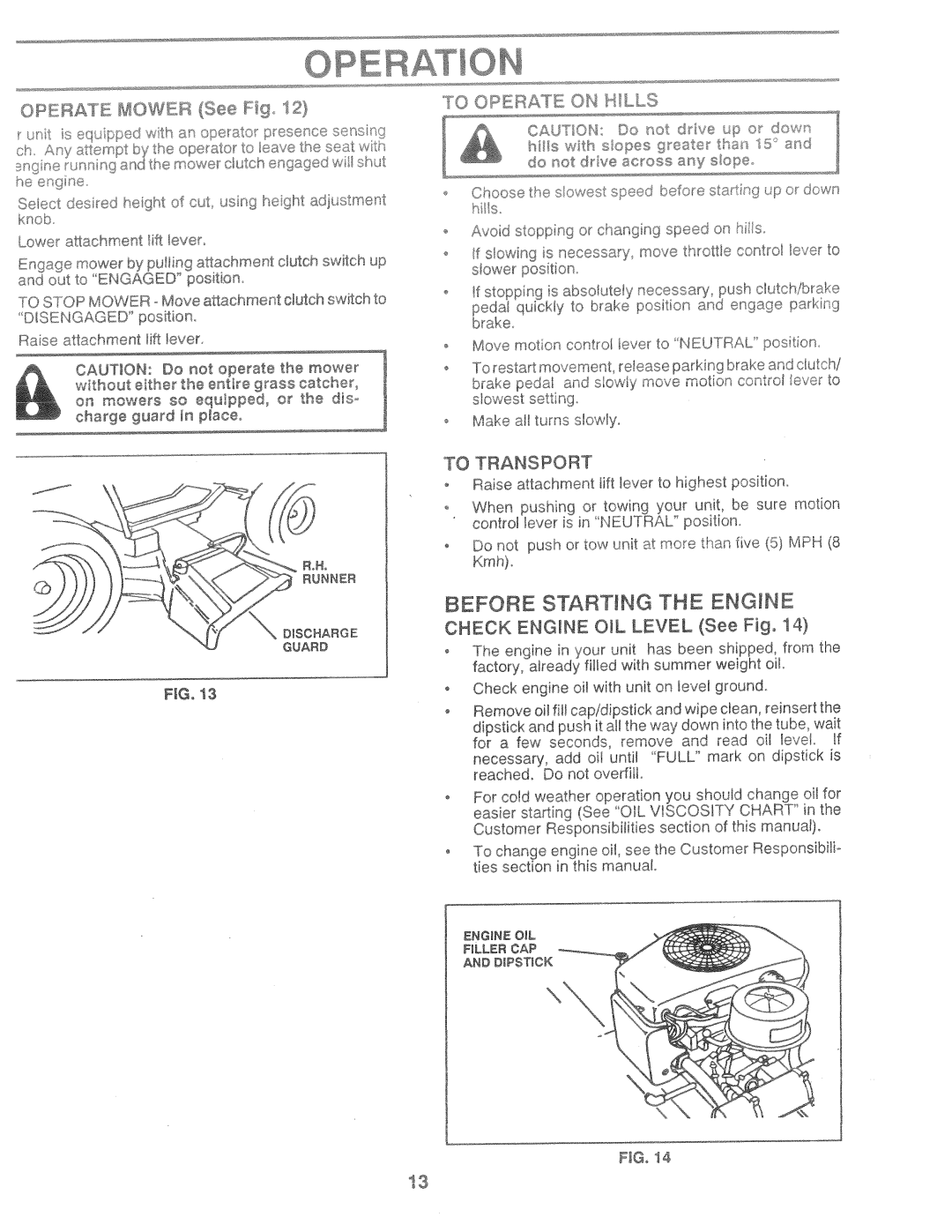 Poulan PP16H44A manual 