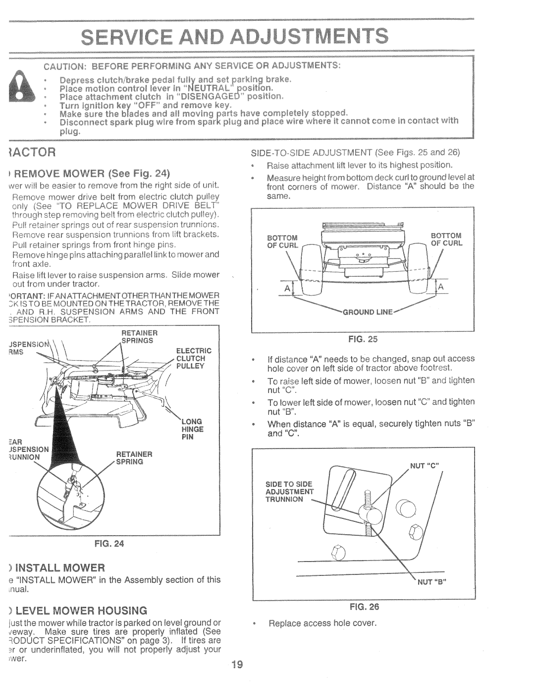 Poulan PP16H44A manual 