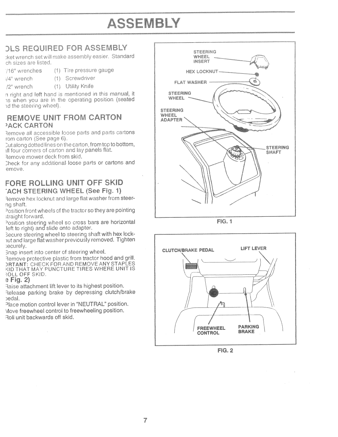 Poulan PP16H44A manual 