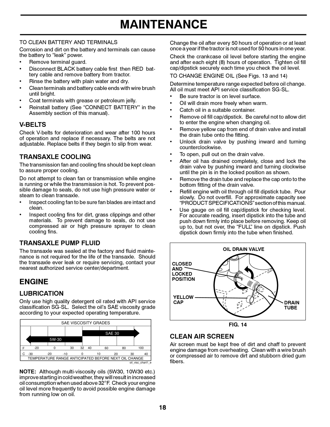 Poulan PP21H42 manual Engine 