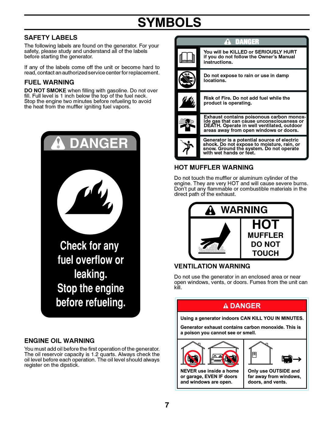 Poulan PPG 6000 owner manual Hot 