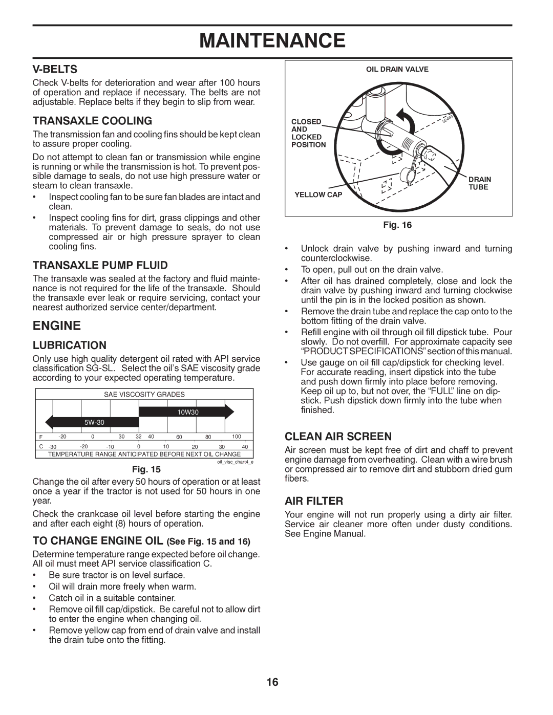 Poulan PPH20K46 manual Engine 