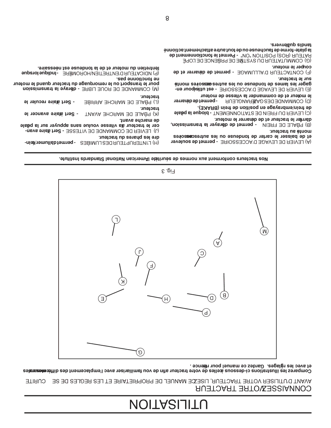 Poulan PPH20K46 manual Utilisation 