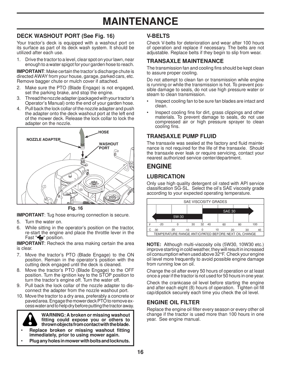 Poulan PPH23B48 manual Engine 