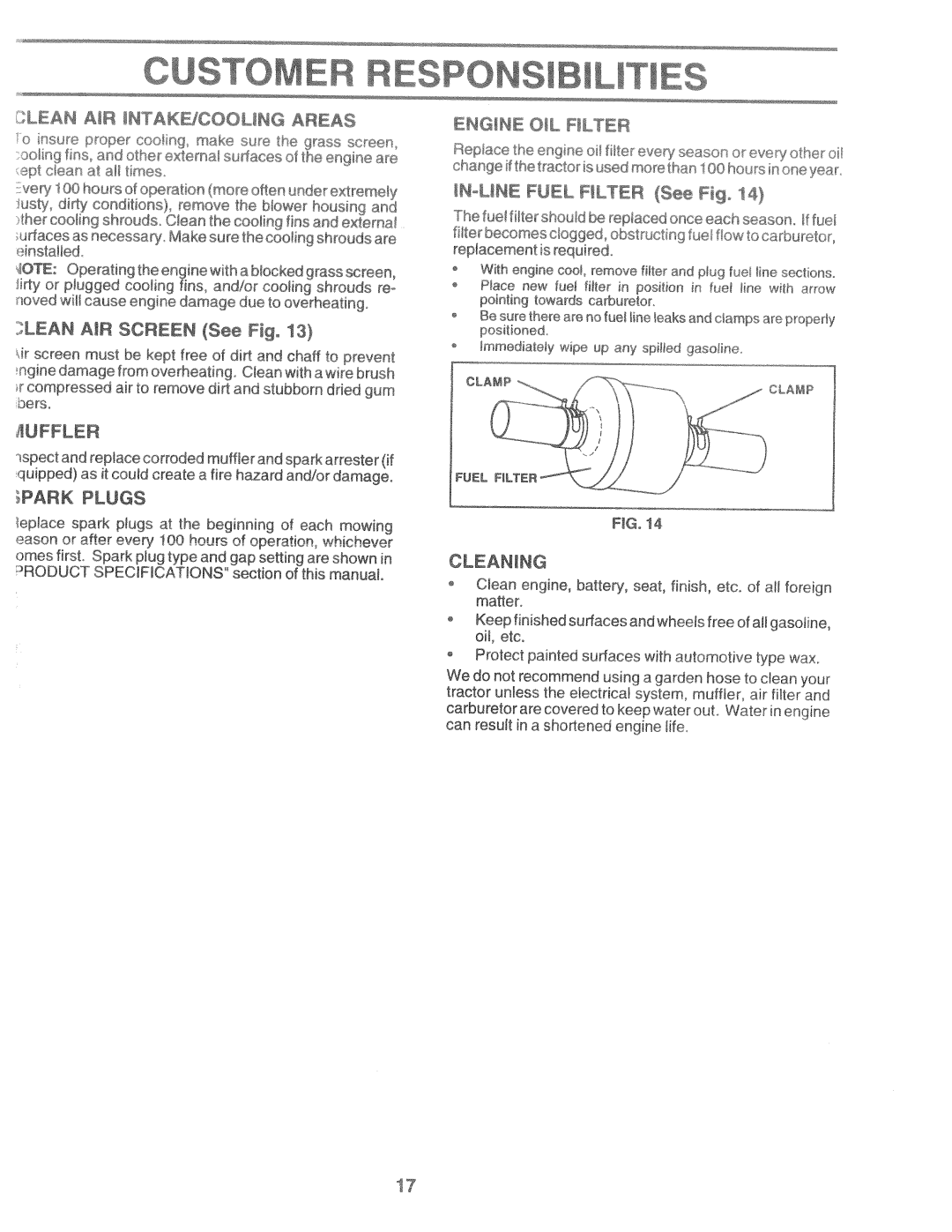 Poulan 169553, PPR1742STB manual 