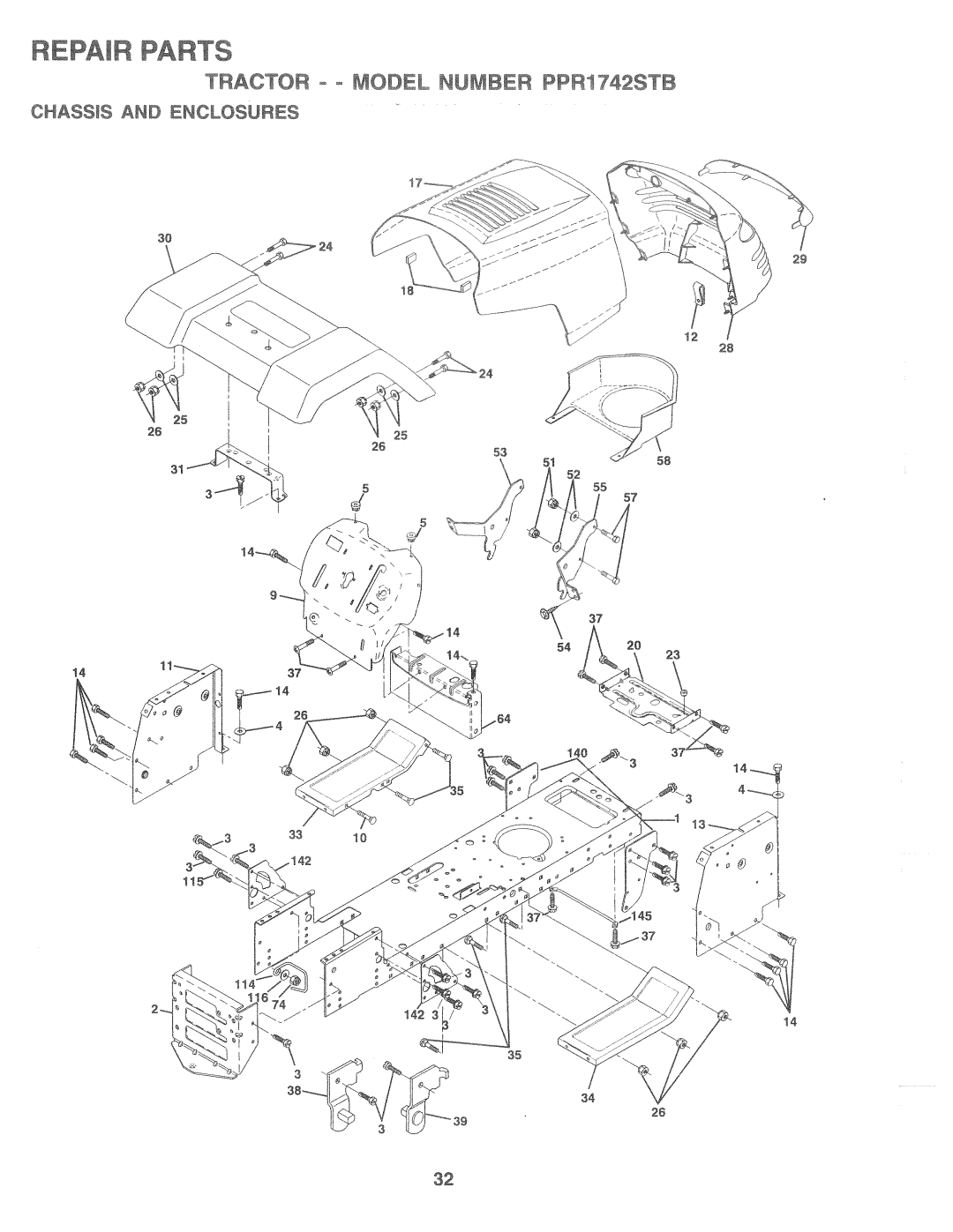 Poulan PPR1742STB, 169553 manual 