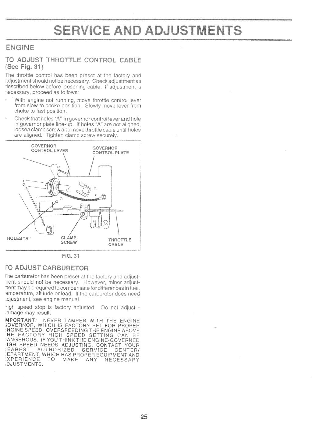 Poulan 168737, PPR17H42STA manual 