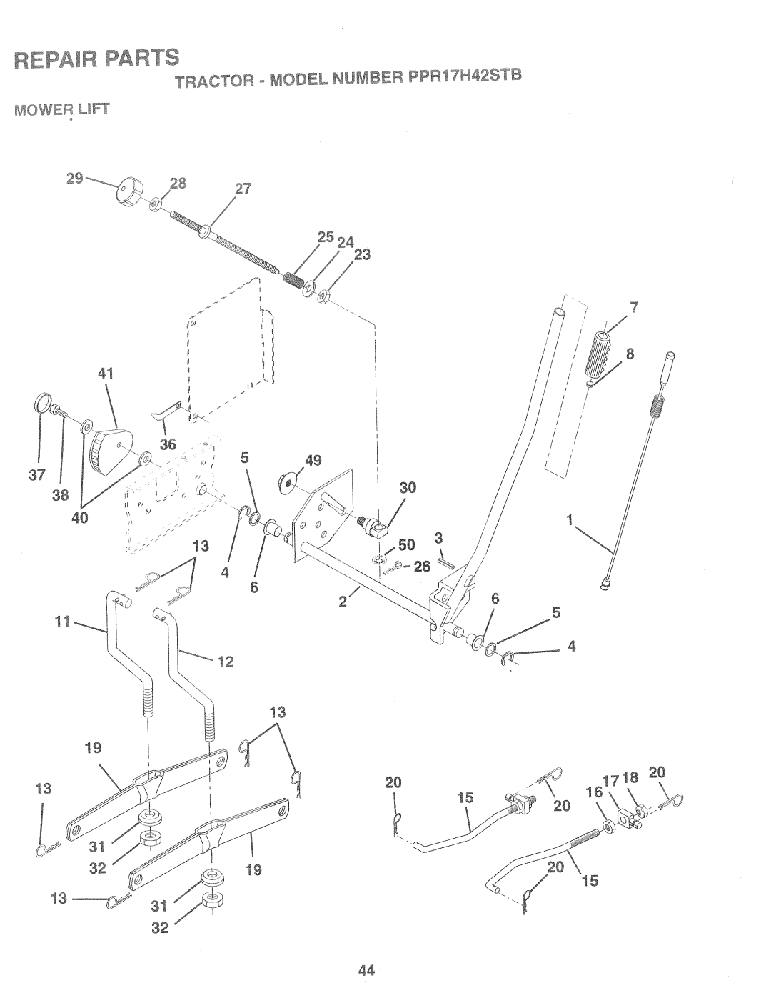 Poulan PPR17H42STB, 169482 manual 