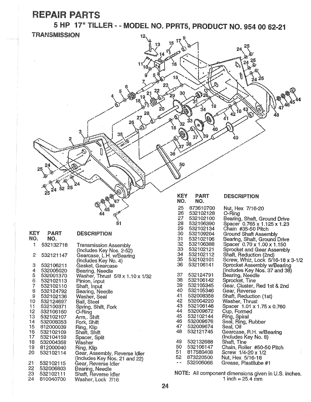 Poulan PPRT5C manual 