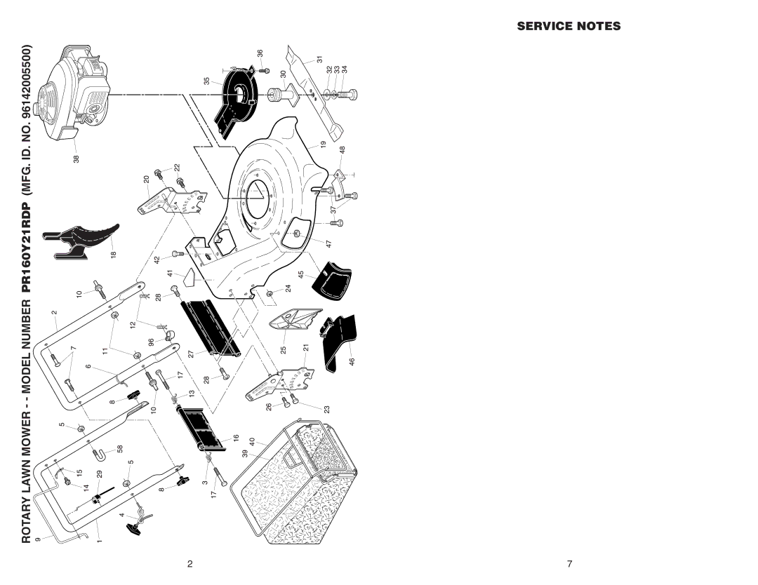 Poulan PR160Y21RDP manual 