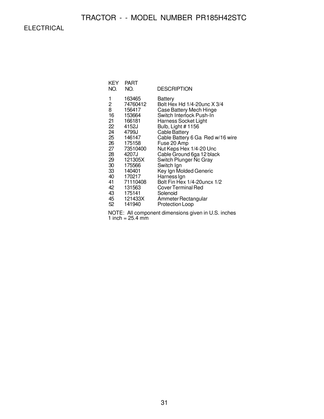 Poulan PR185H42STC owner manual 175158, 175566, 175141, 121433X 