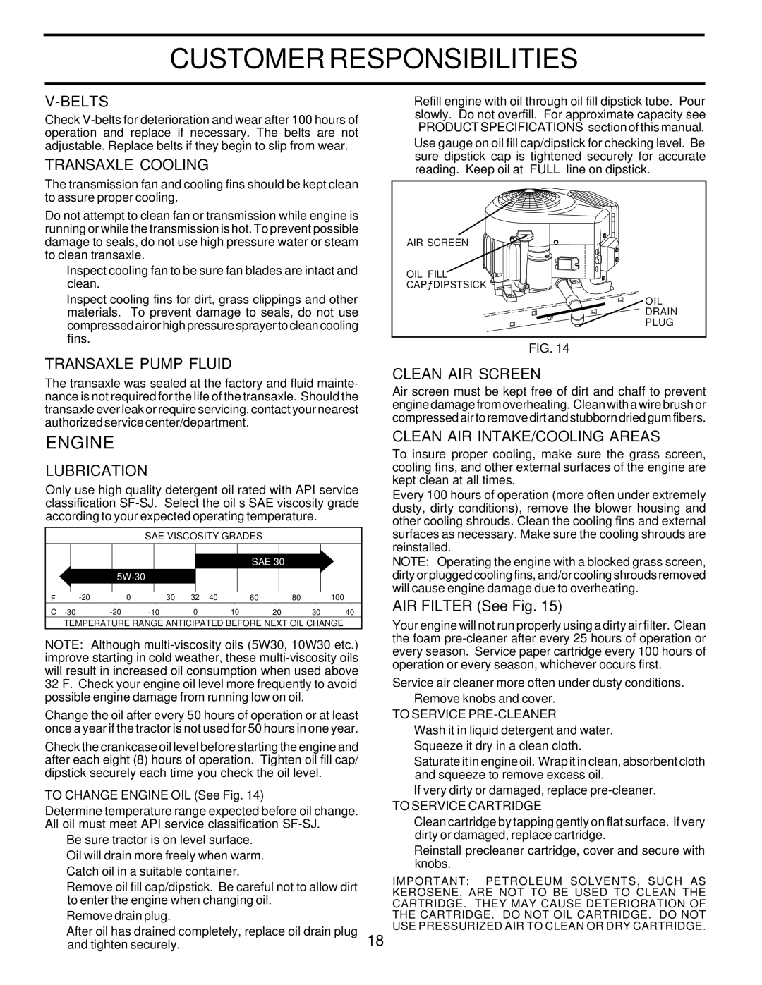 Poulan PR20PH42STA owner manual Engine 