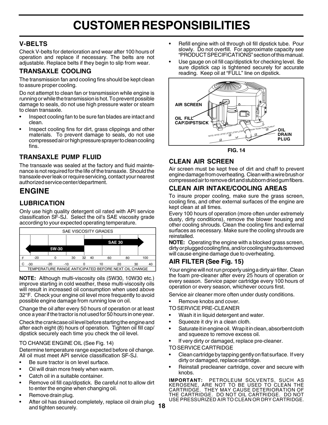 Poulan PR20PH42STB owner manual Engine 