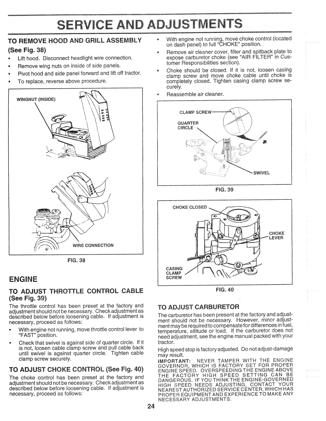 Poulan X1844A, 139700 manual 