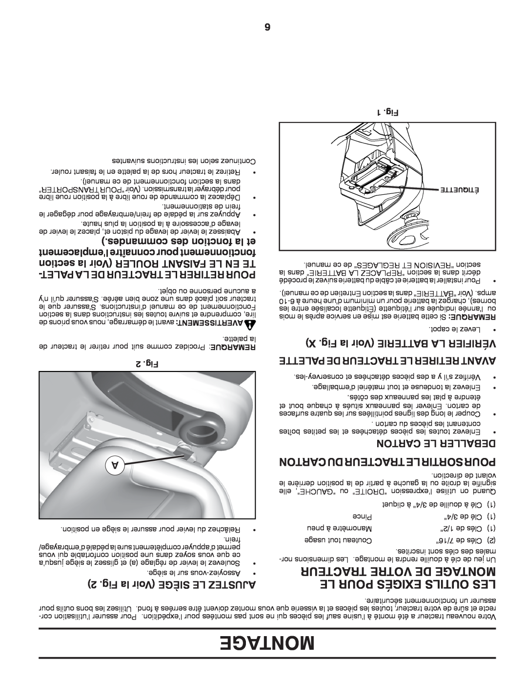 Poulan XT22H54 Tracteur Votre De Getamon, Le Pour Exigés Outils Les, Toncardutracteurlesortirpour, Carton Le Deballer 