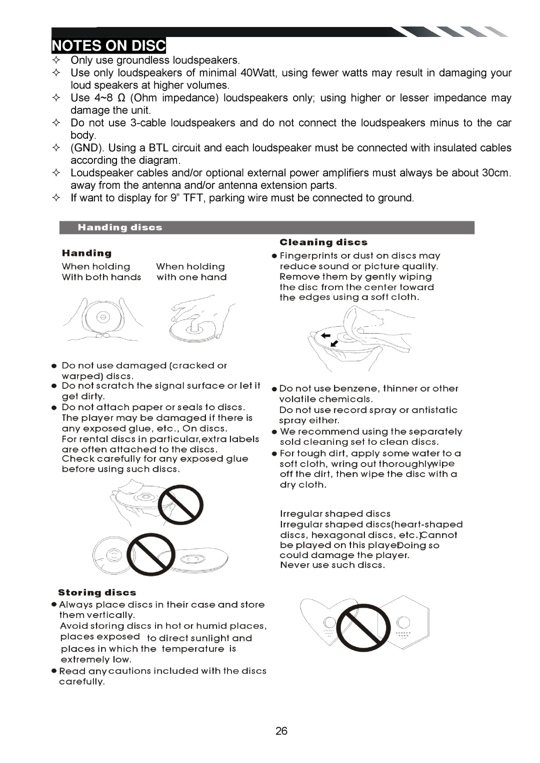 Power Acoustik PD-930T, PD-930BT owner manual 