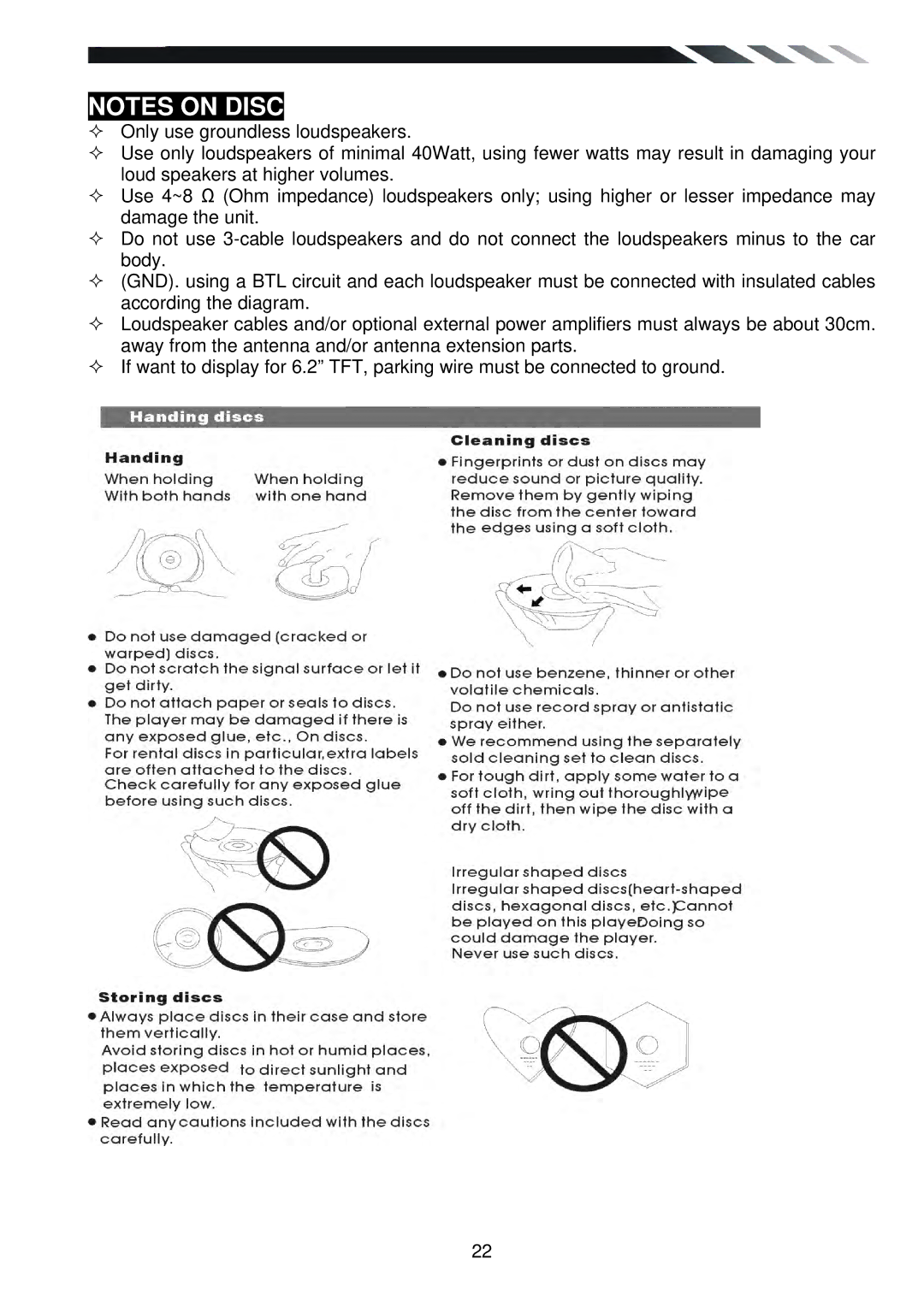 Power Acoustik PTID-6250B owner manual 