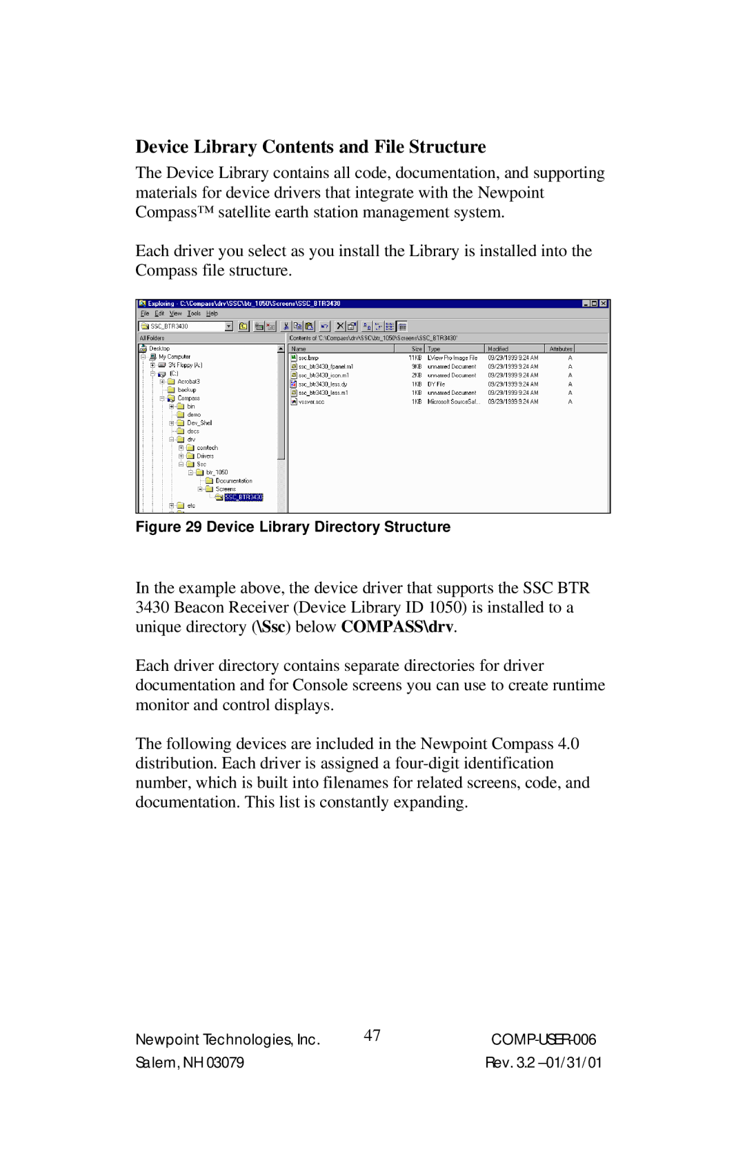 Power Sentry 4 manual Device Library Contents and File Structure 