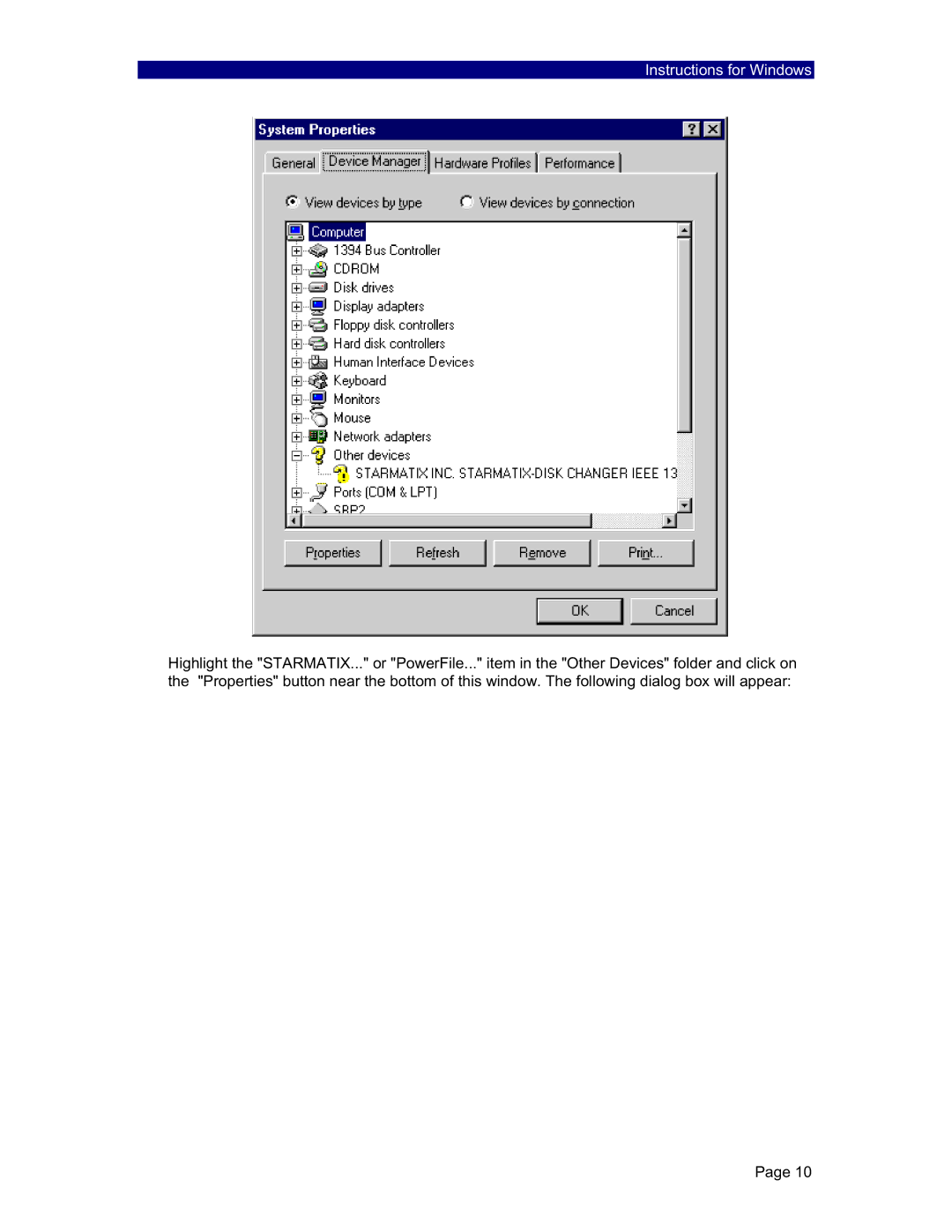 PowerFile C200S, C200 Studio, R200 manual Instructions for Windows 