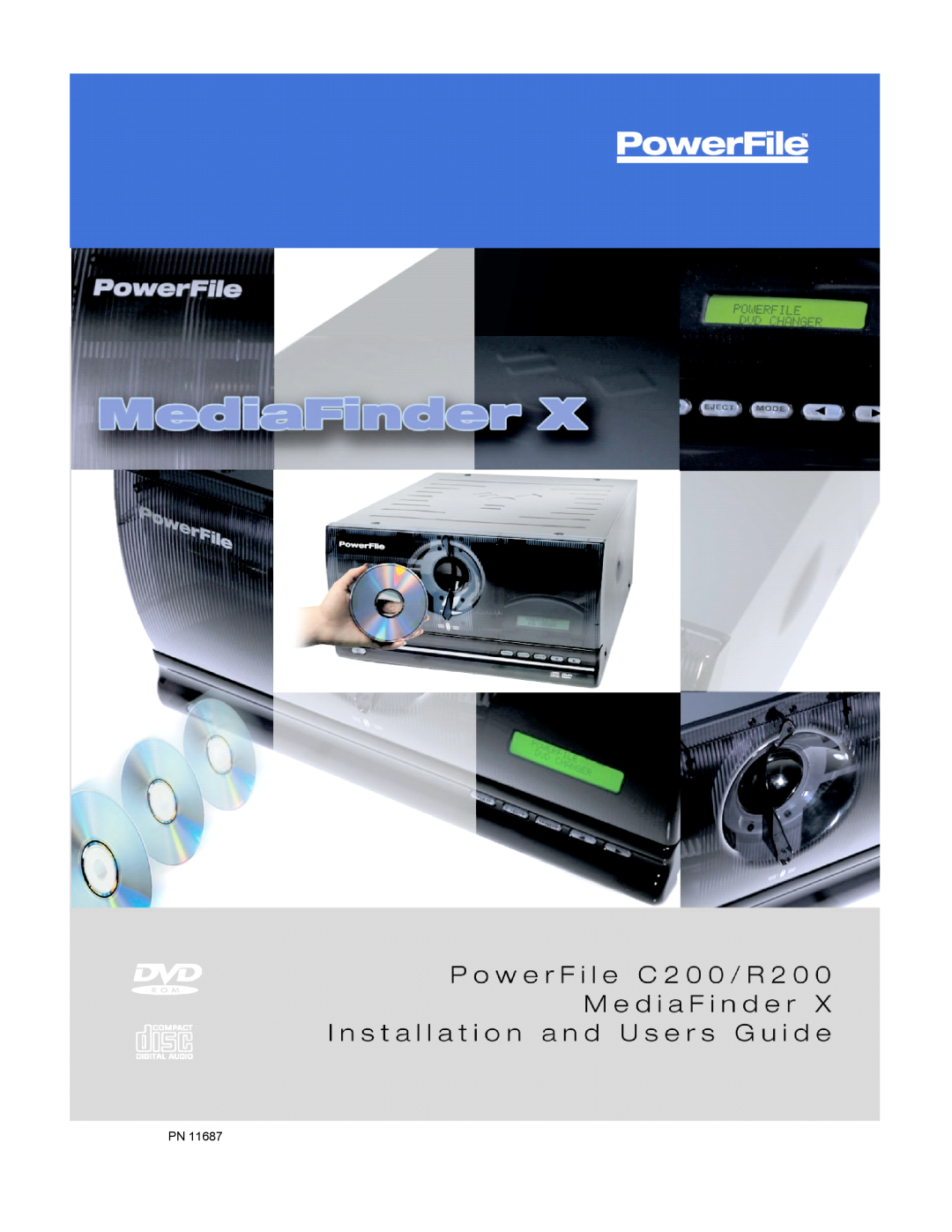 PowerFile C200 manual 