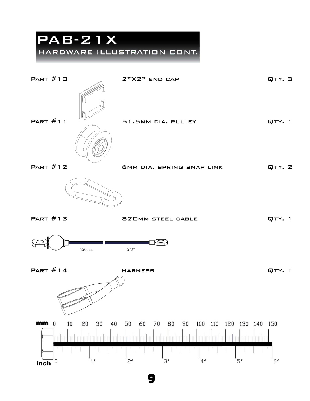 Powerline powerline ab-bench manual Harness3627 