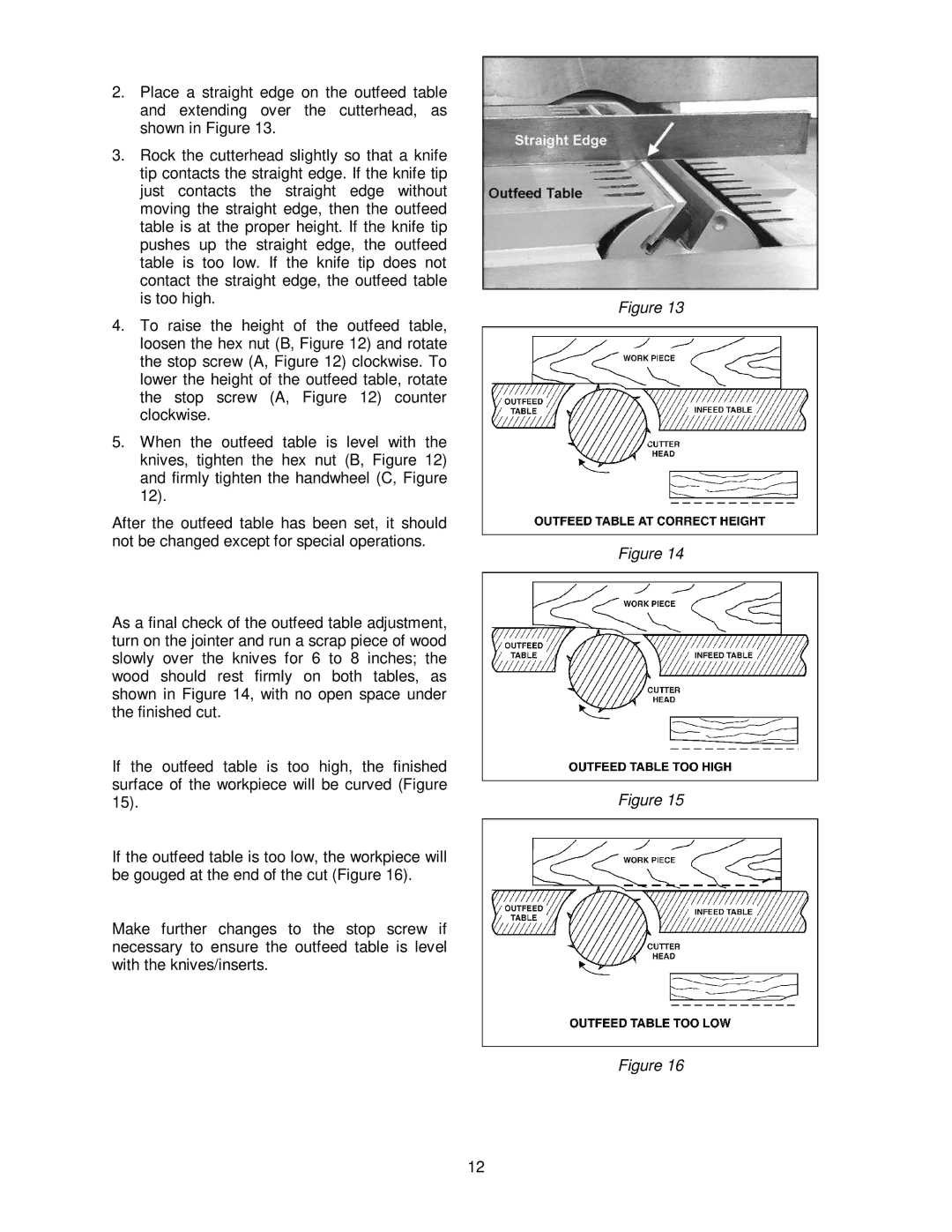 Powermatic 1285 operating instructions 