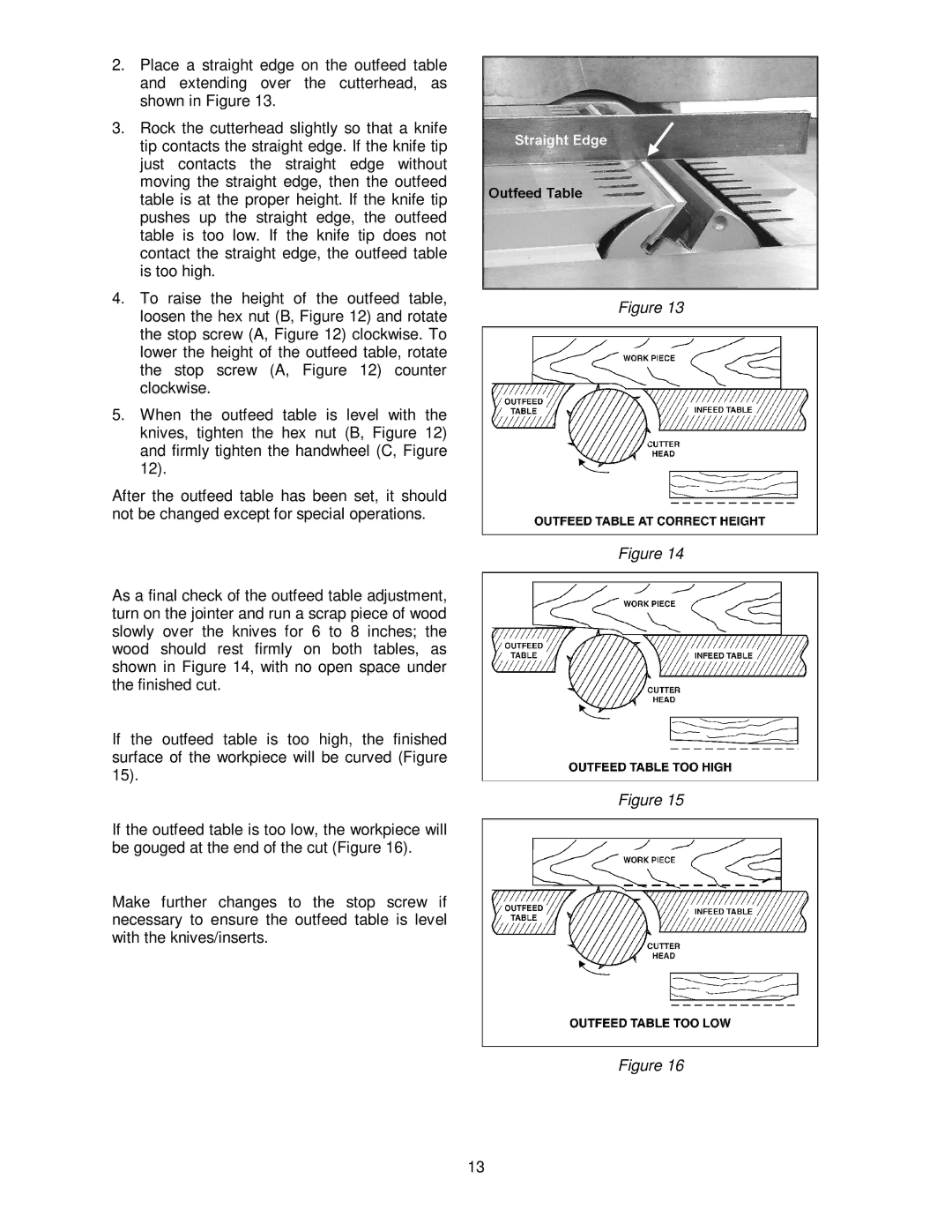 Powermatic 1285 operating instructions 