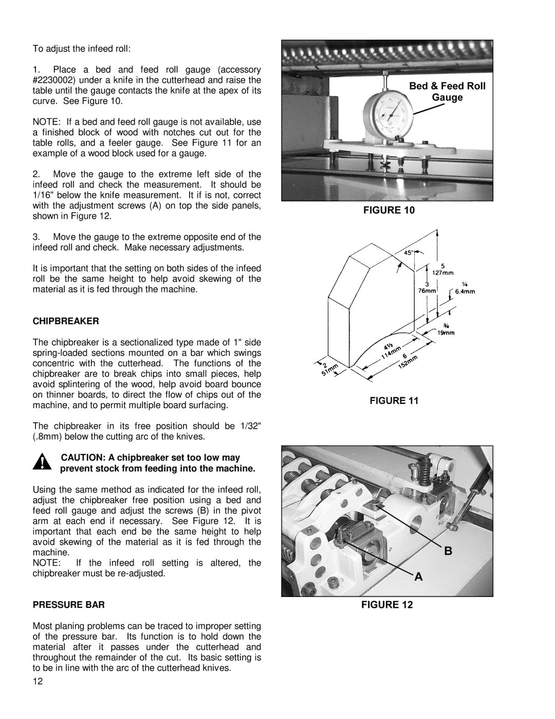 Powermatic 201 instruction manual Chipbreaker 