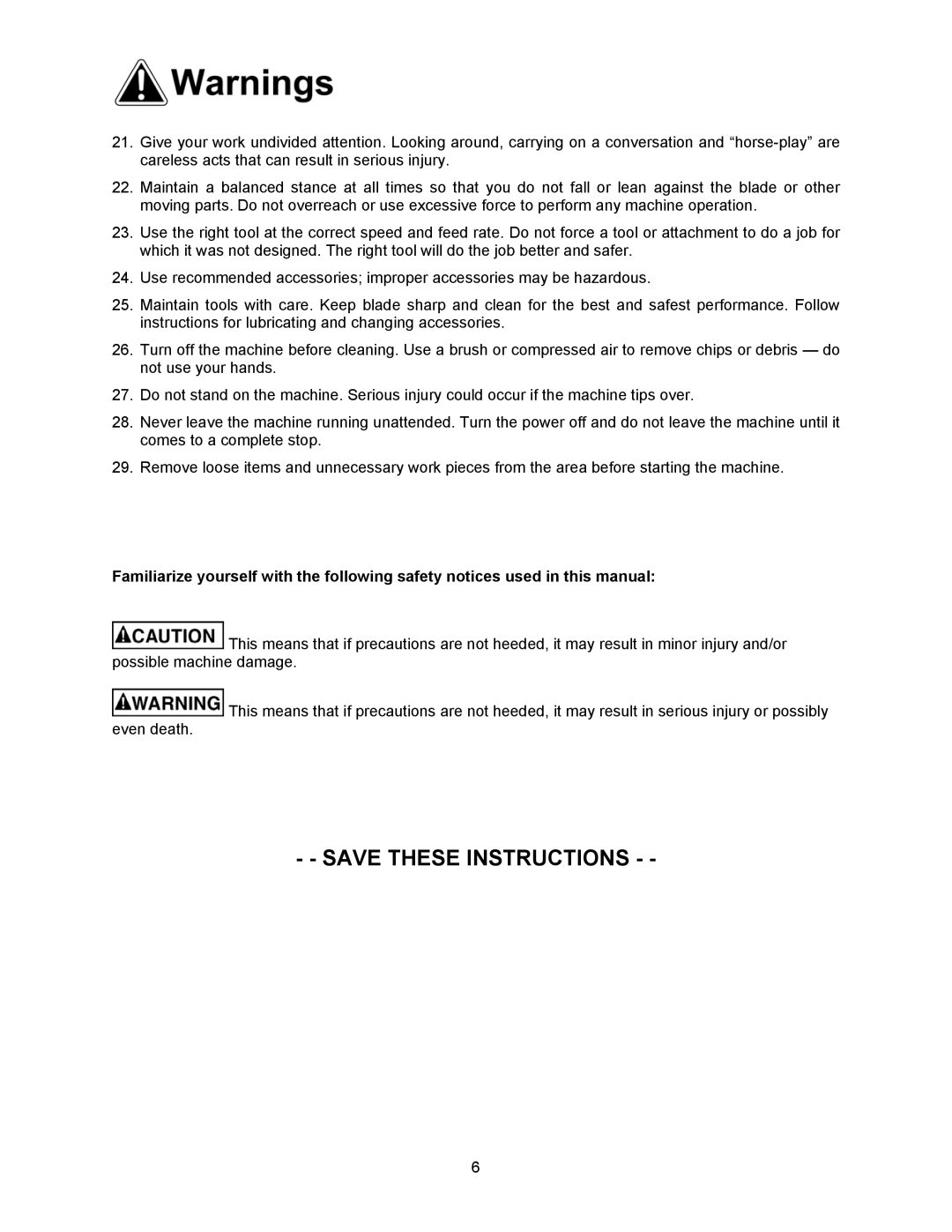 Powermatic 2013, 2415 operating instructions 