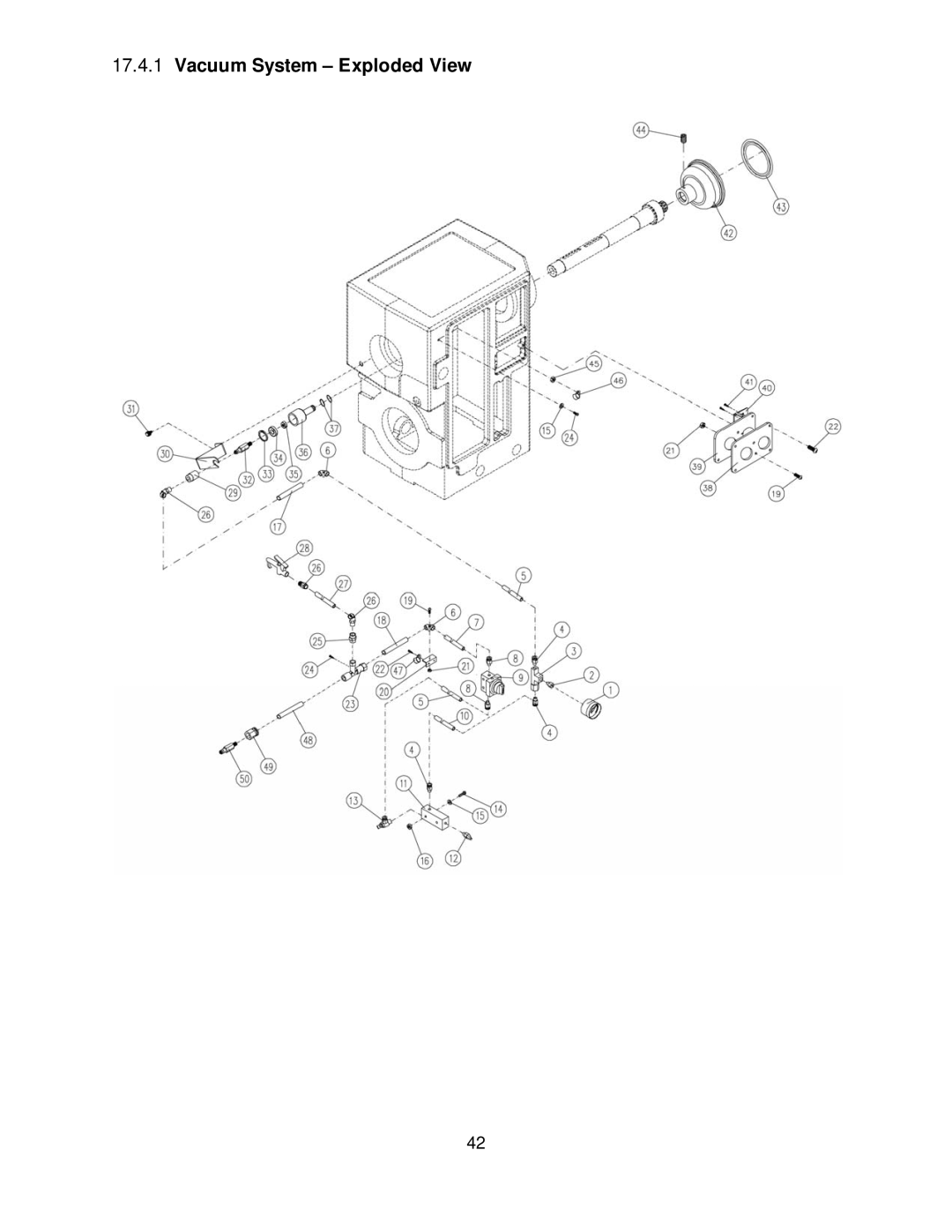 Powermatic 4224B operating instructions Vacuum System Exploded View 