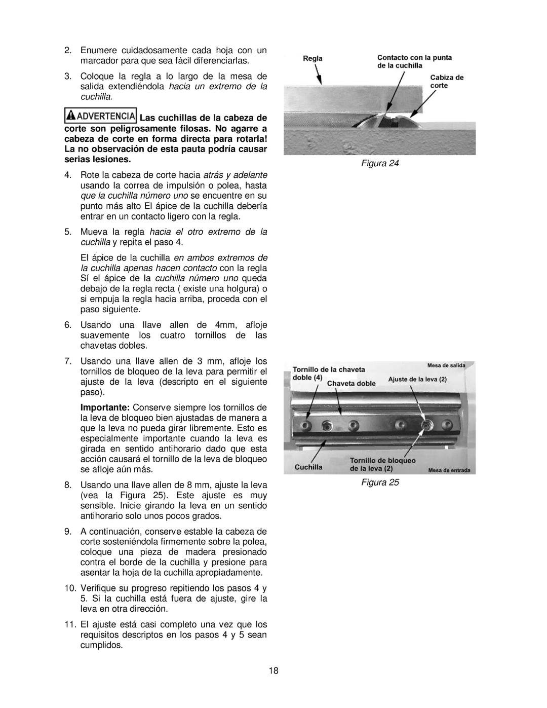 Powermatic 54A, 54HH operating instructions Figura 