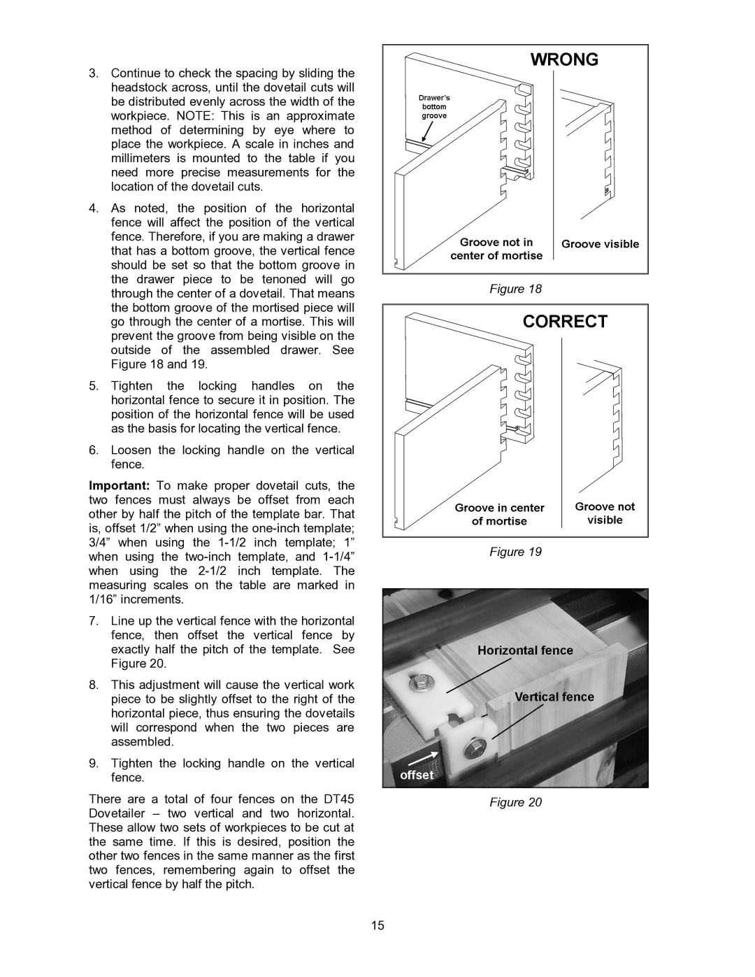 Powermatic DT45 operating instructions 