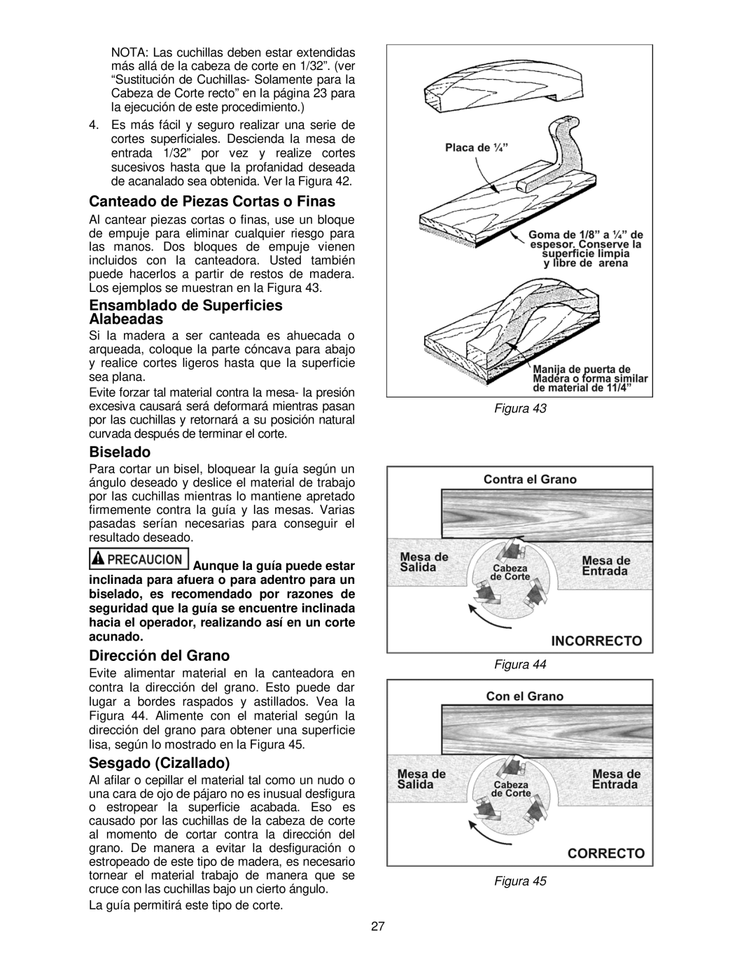 Powermatic PJ-882 Canteado de Piezas Cortas o Finas, Ensamblado de Superficies Alabeadas, Biselado, Dirección del Grano 