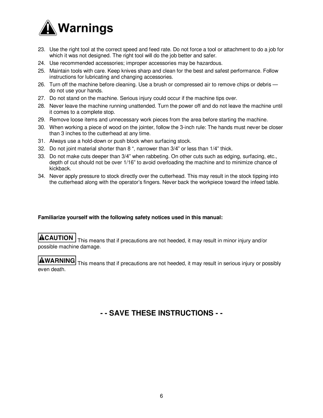 Powermatic PJ882 operating instructions 