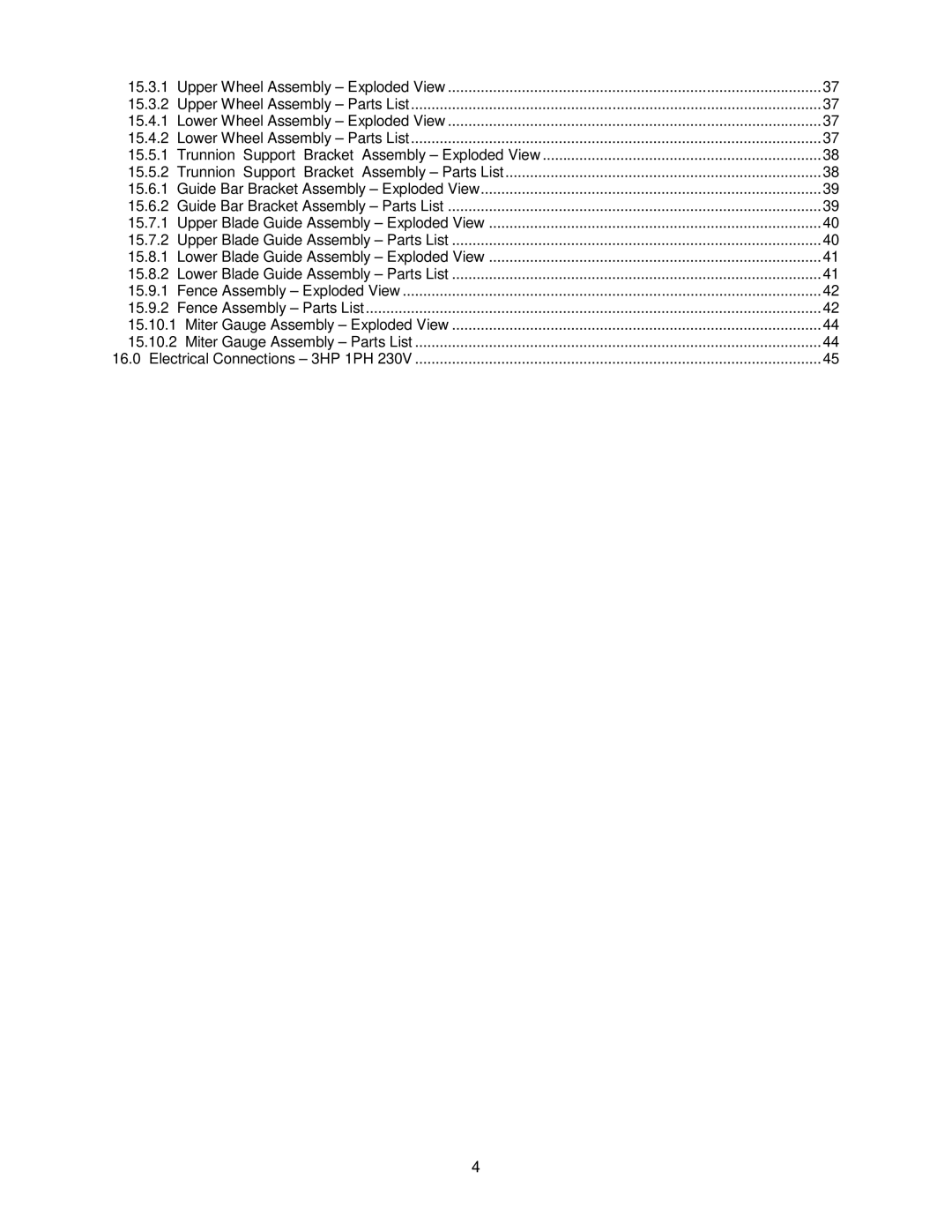 Powermatic PM1500 operating instructions 