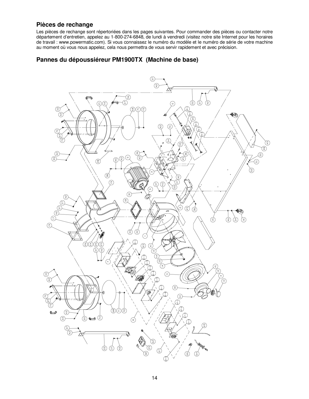 Powermatic PM1900TX manual 