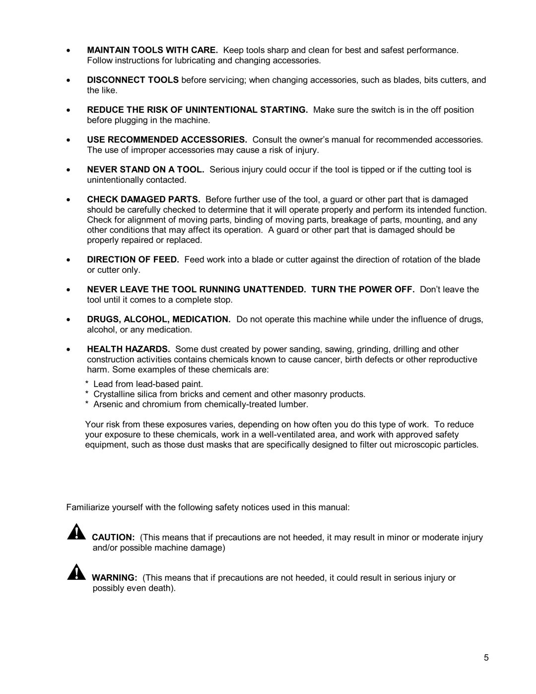 Powermatic PWBS14 operating instructions 