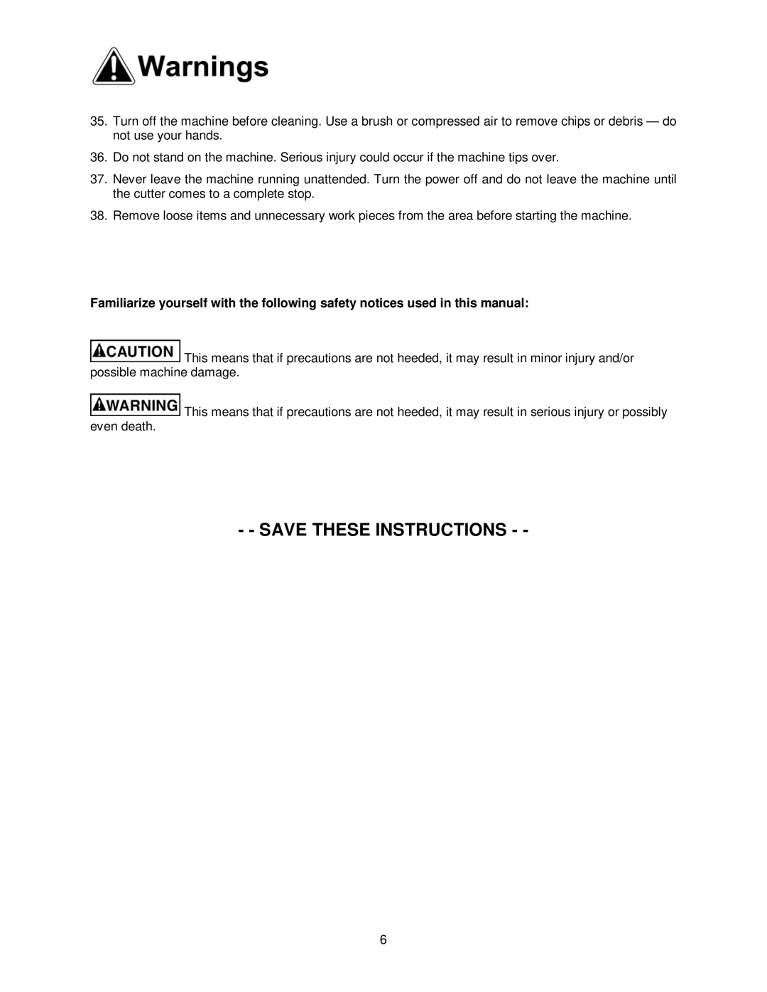 Powermatic TS29 operating instructions 