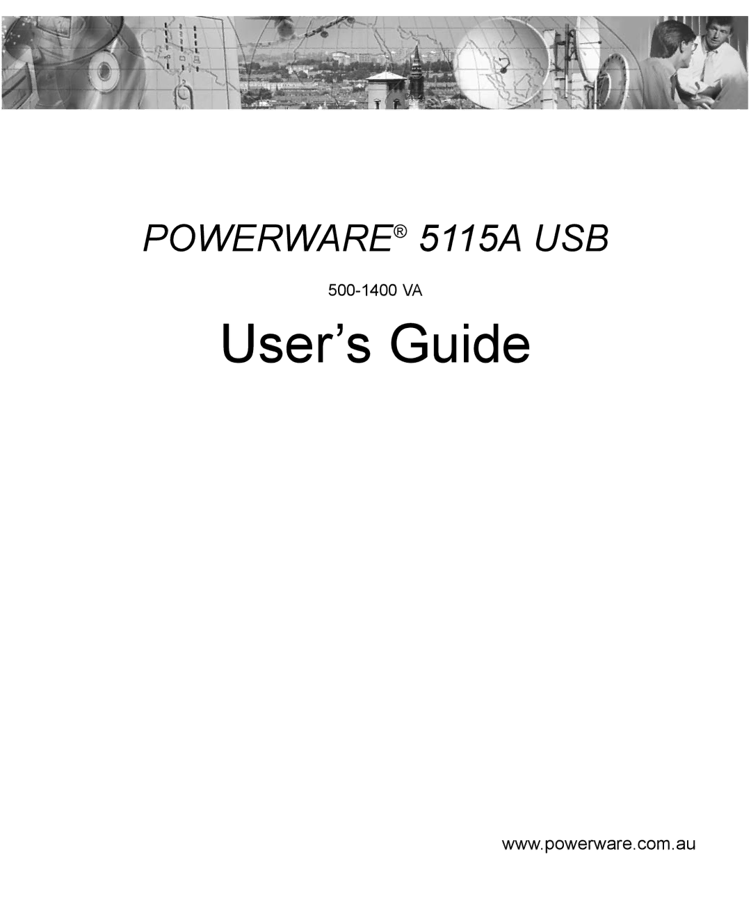 Powerware 5115A USB manual User’s Guide 