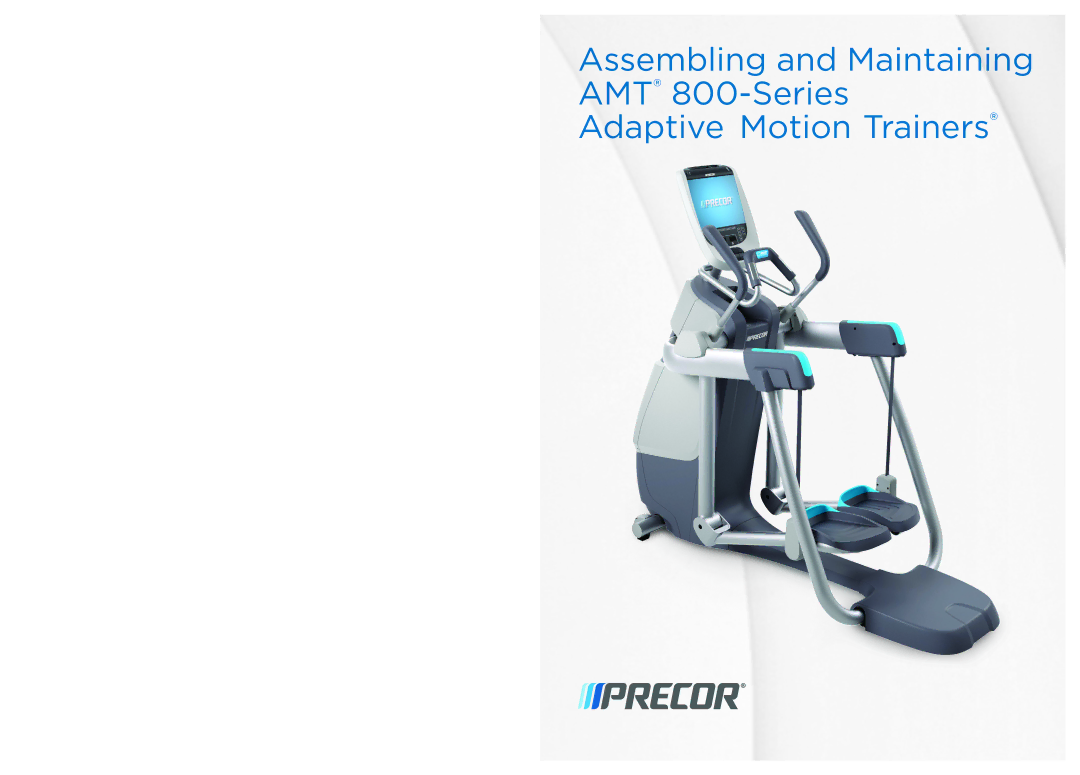 Precor 303135-111 manual 